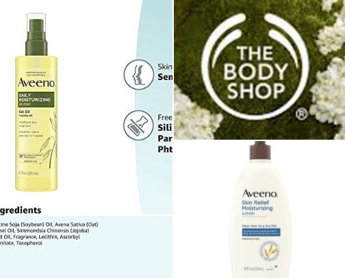 To love and care your body skin. cover photo collage