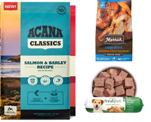 The best dog foods on the market. 🐶🥩 cover photo collage