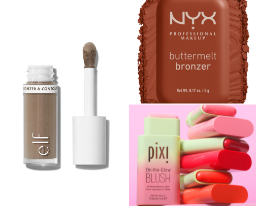Go to makeup products cover photo collage
