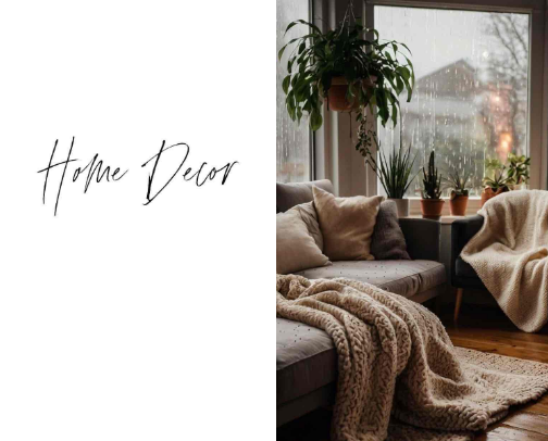 Home decor cover photo collage