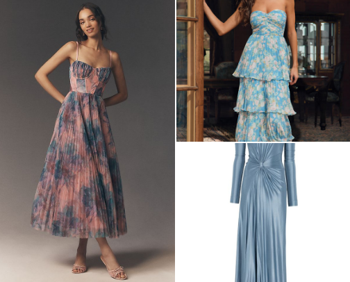 Dresses for special occasions cover photo collage