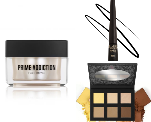 My Makeup Essentials cover photo collage