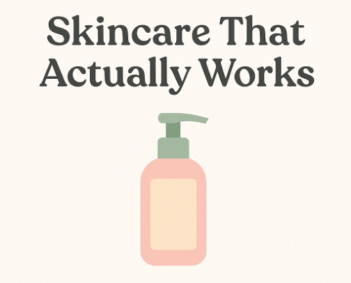 Skincare That Actually Works cover photo collage