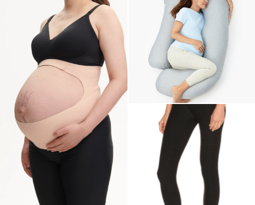 2nd trimester essentials 🤰 cover photo collage