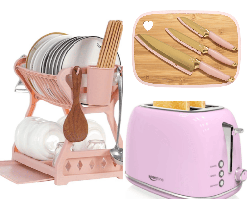 Pink Kitchen Musthaves cover photo collage