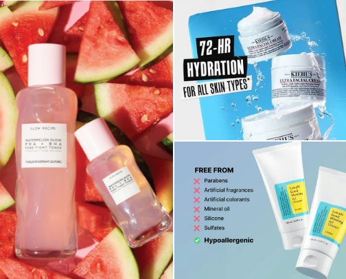 My TOP 5 Skincare Repurchases (can't live without it!) cover photo collage