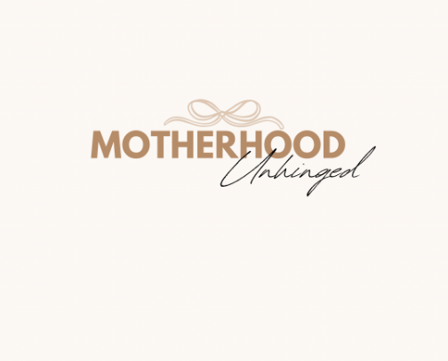 Motherhood unhinged cover photo collage