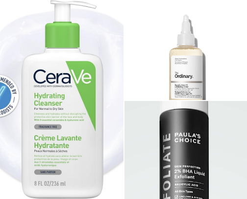 Skincare Products I Actually Use & Love cover photo collage