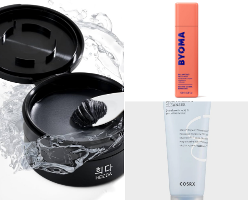 Clean affordable skincare cover photo collage