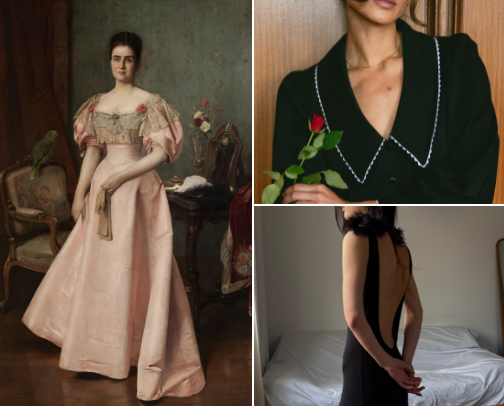 Anything but basic. European fashion. cover photo collage