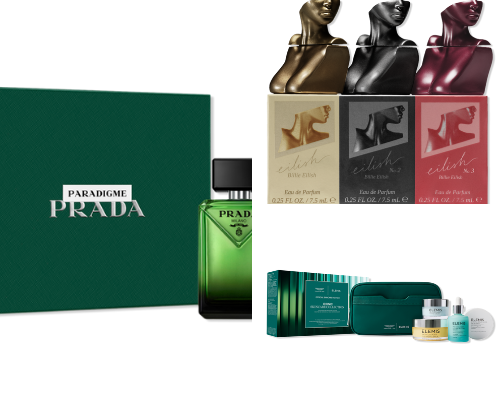 Gift sets cover photo collage