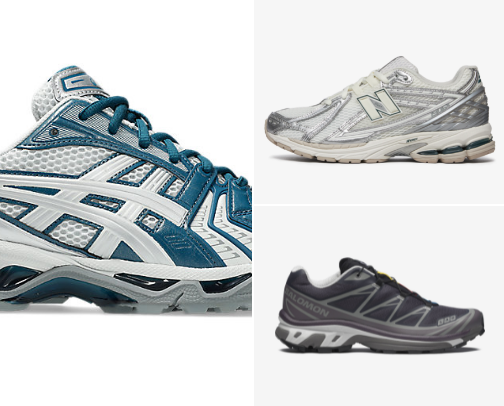 Sneakers that are comfortable and cute for the girlies who WALK & Gym cover photo collage