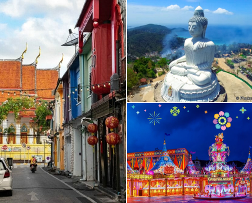 Phuket Must-Visit Places: Food, Markets & Attractions cover photo collage