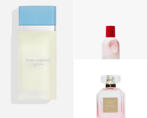 Fav fragrances cover photo collage