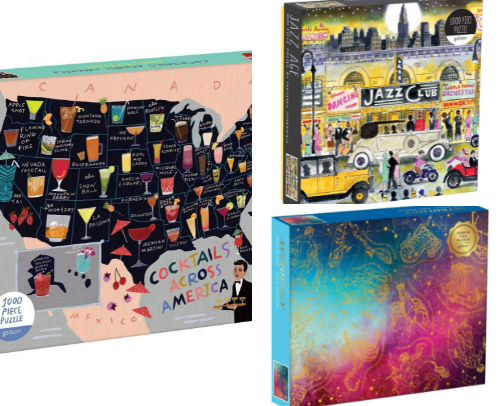 Puzzles for Mental Stimulation cover photo collage