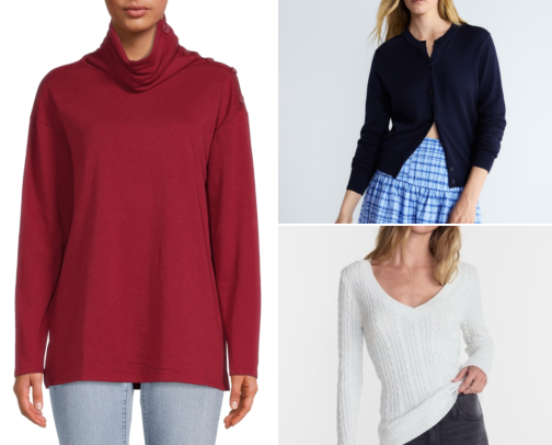 Cozy Sweaters I Grab When Fall Makes Me Dread Leaving My Couch cover photo collage