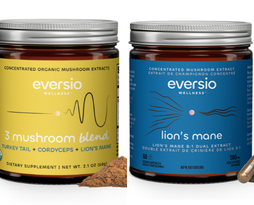 Mushroom Supplements cover photo collage