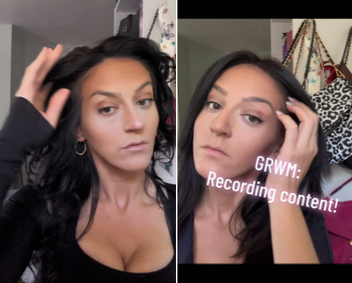 GRWM! cover photo collage