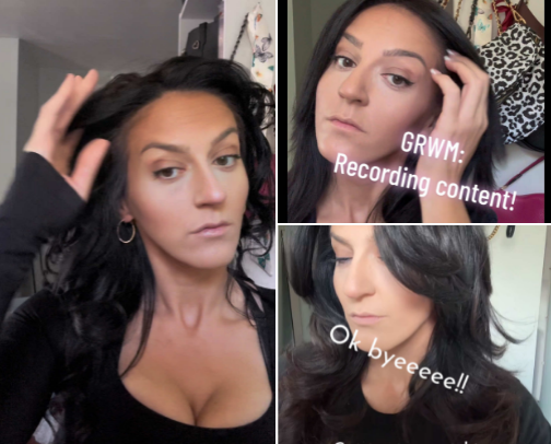 GRWM! cover photo collage