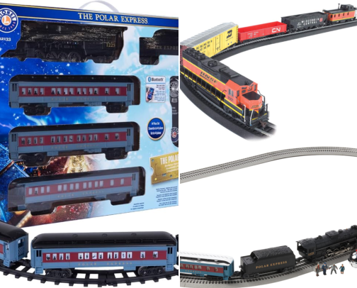 Train Sets & Model Railroads: 18 Bestsellers for All Ages 🚂 cover photo collage