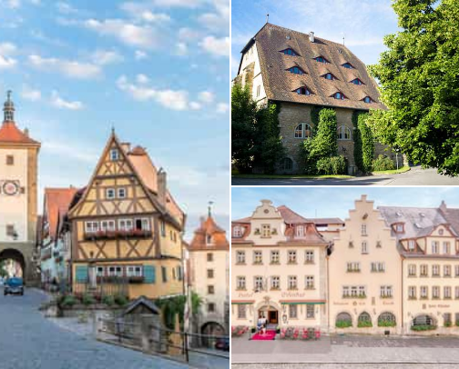Rothenburg ob der Tauber cover photo collage