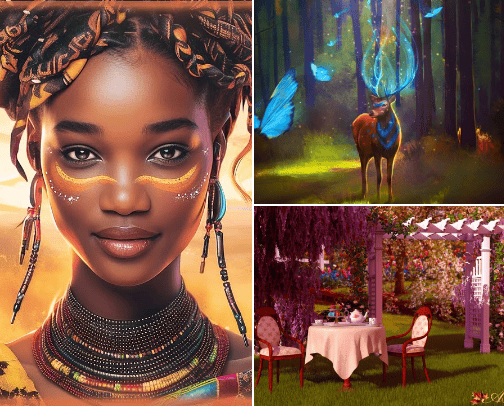 Euphonic Escapes: A Journey Through Sound cover photo collage