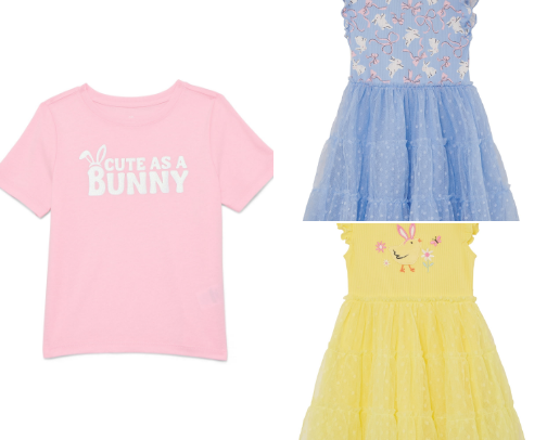 Baby Easter Affordable Outfits cover photo collage