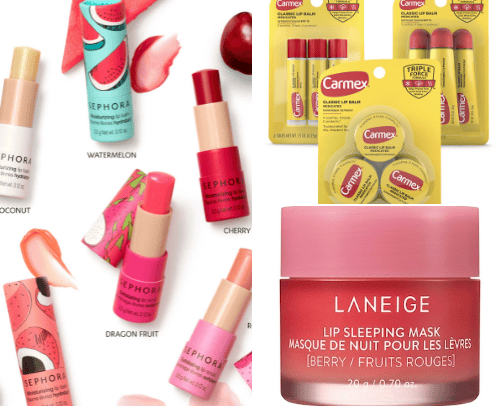 Lip care 🧡 cover photo collage