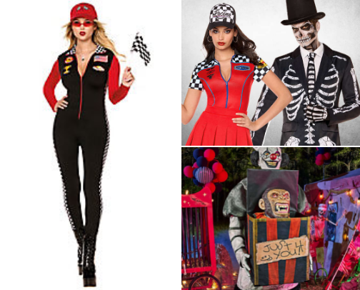 Halloween fun and party favors cover photo collage
