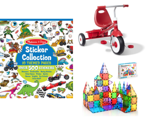 Toddler Christmas List Ideas cover photo collage