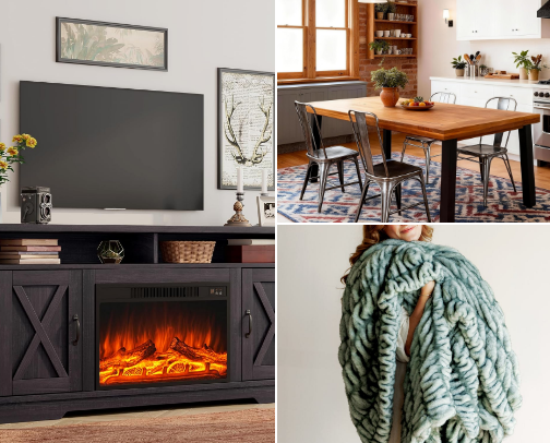 Home and tech must haves cover photo collage