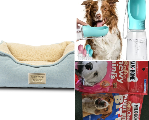 Top Must-Have items for dogs🐶 cover photo collage