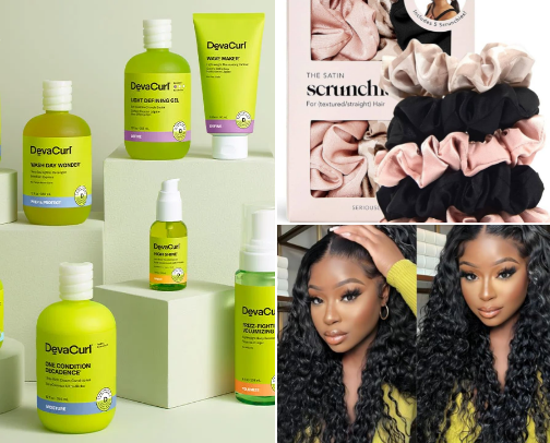 Hair must haves!! 🎀💇🏽‍♀️ cover photo collage