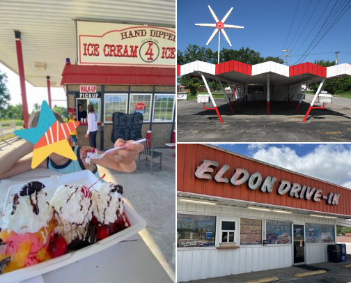 Classic Drive In and Local Drive Thru Restaurants cover photo collage