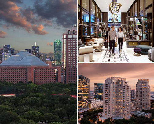 The Best Staycation Hotels in Dallas cover photo collage