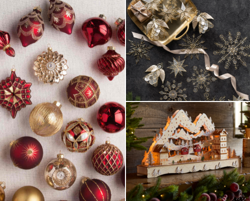 Christmas Ornaments to display in your homes💗 cover photo collage