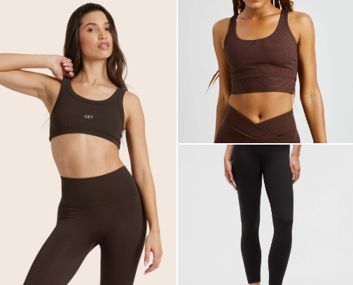 Pilates Outfits cover photo collage