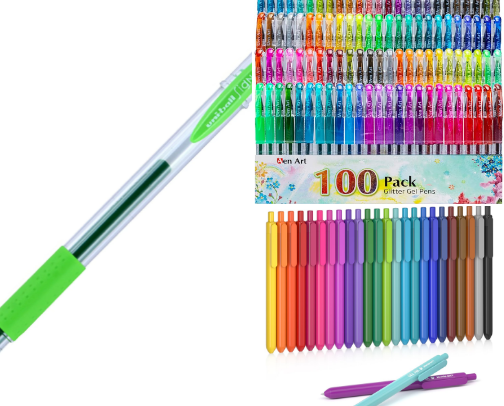Colored Gel Pens for my Gel Pen nerds cover photo collage