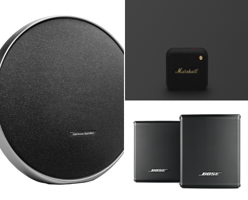 All kinds bluetooth speaker cover photo collage