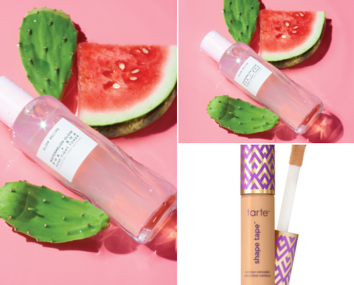 My favorite skin and makeup cover photo collage