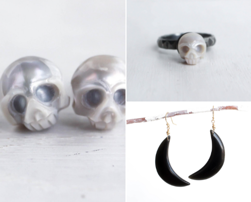 HALLOWEEN JEWELRY - DARK ELEGANCE YEAR ROUND cover photo collage