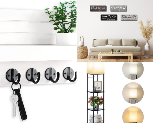 Cute Home Decor Finds Functional Decor And Stylish House Accessories cover photo collage