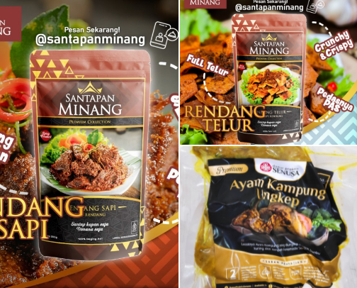 Indonesian Authentic Food cover photo collage