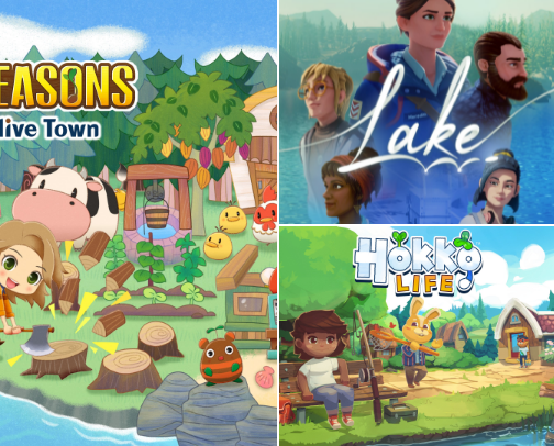 Cozy Games Recommendations! cover photo collage