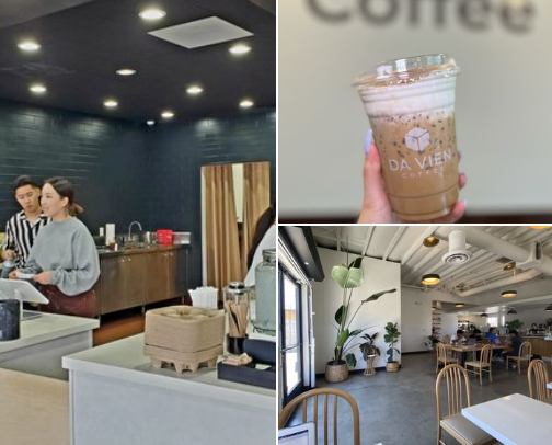 BEST cafes in between LA and OC 🍵✨ cover photo collage