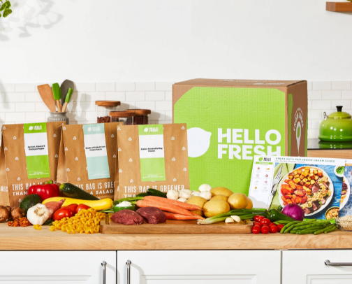 ⭐️My #1 meal kit HELLO FRESH cover photo collage
