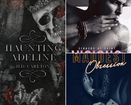 Romantic books cover photo collage