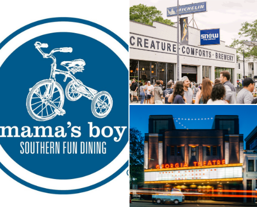 Spend the day in Athens, Georgia cover photo collage