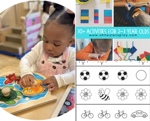 Preschool Activities cover photo collage