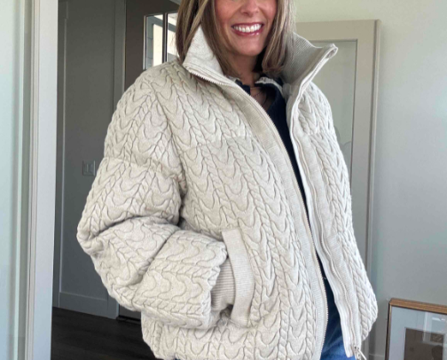 Puffer Jacket from Target cover photo collage